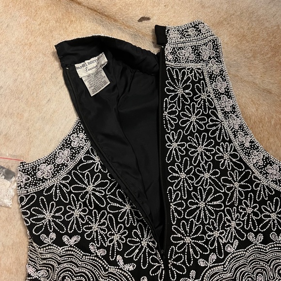 Vintage 90s Beaded Embellished Silk Sleeveless Halter Evening Top NWT - Picture 12 of 13